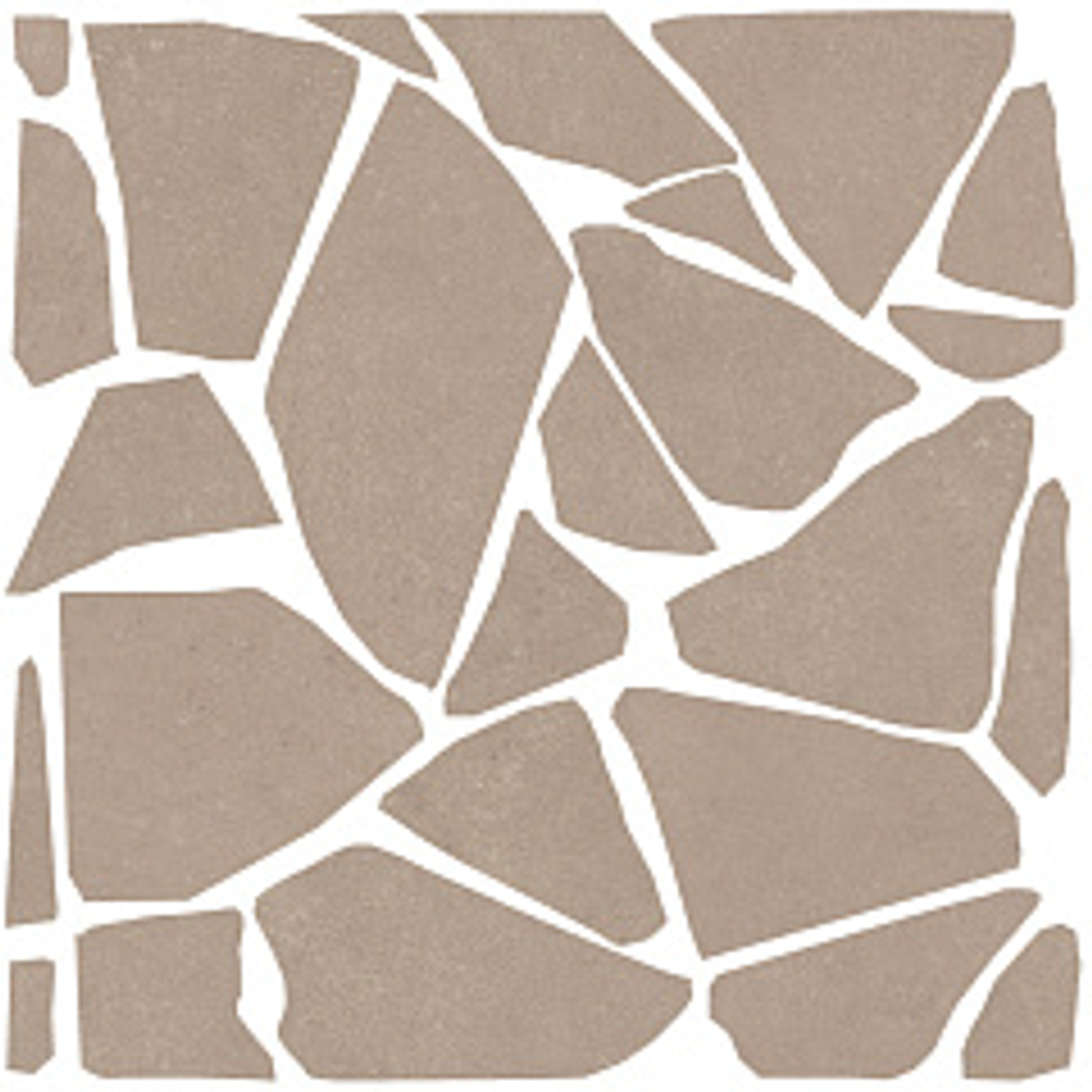 Мозаика/Керамогранит 41zero42 NOK Crock Mosaic Taupe 40х40