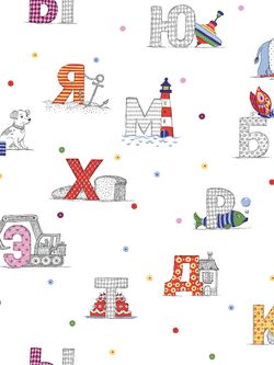 Пододеяльник Сказка "Азбука" 1,5-сп 145х215 см