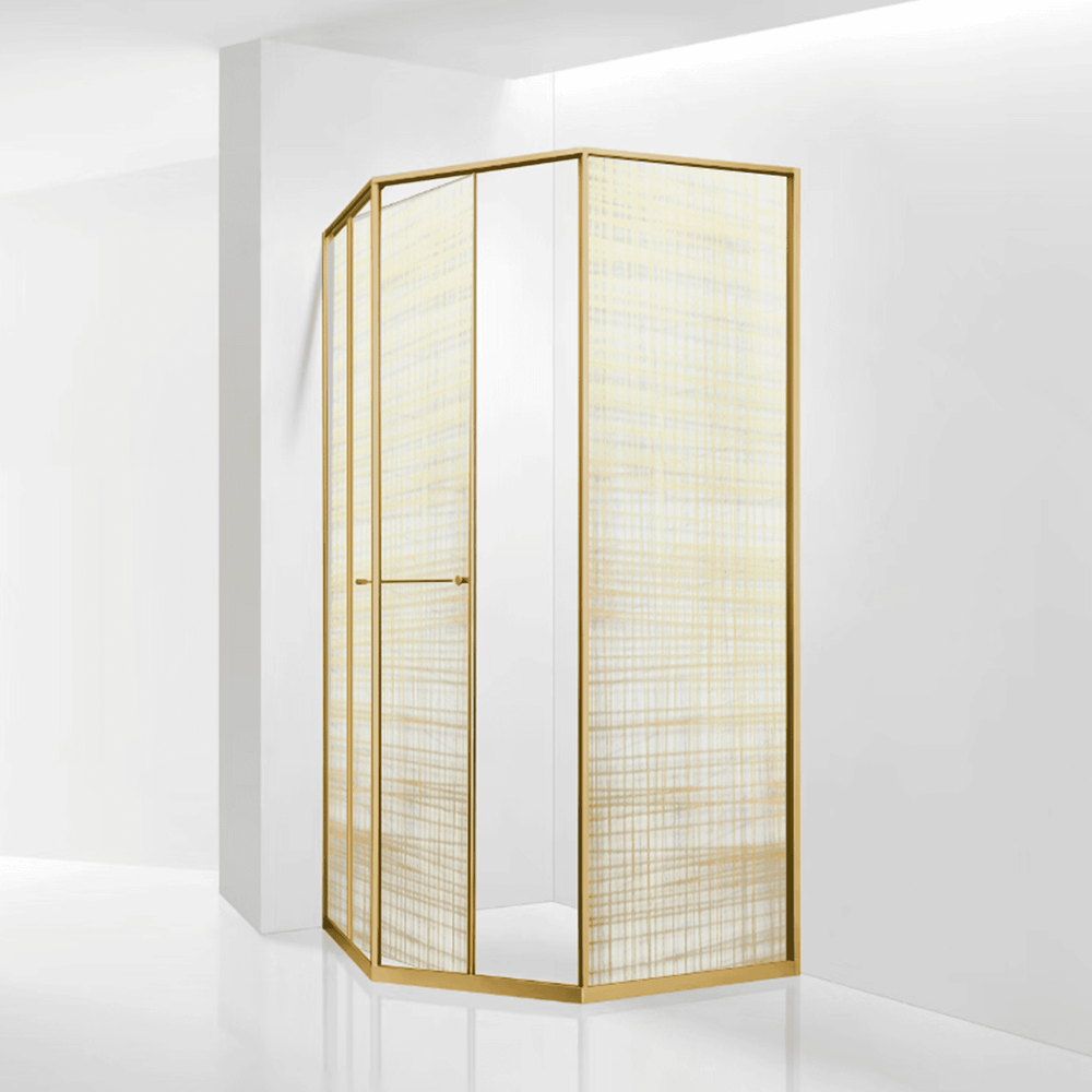 Душевой уголок RGW SV-82Gb "R" (Золотая вуаль, 800x1200)