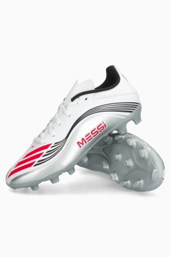 Бутсы adidas F50 League Messi MG Junior - серебряный