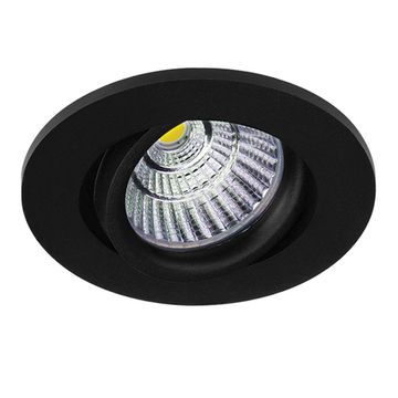 Встраиваемый светодиодный светильник 212437 черный 3000K 7W Soffi 16 Lightstar