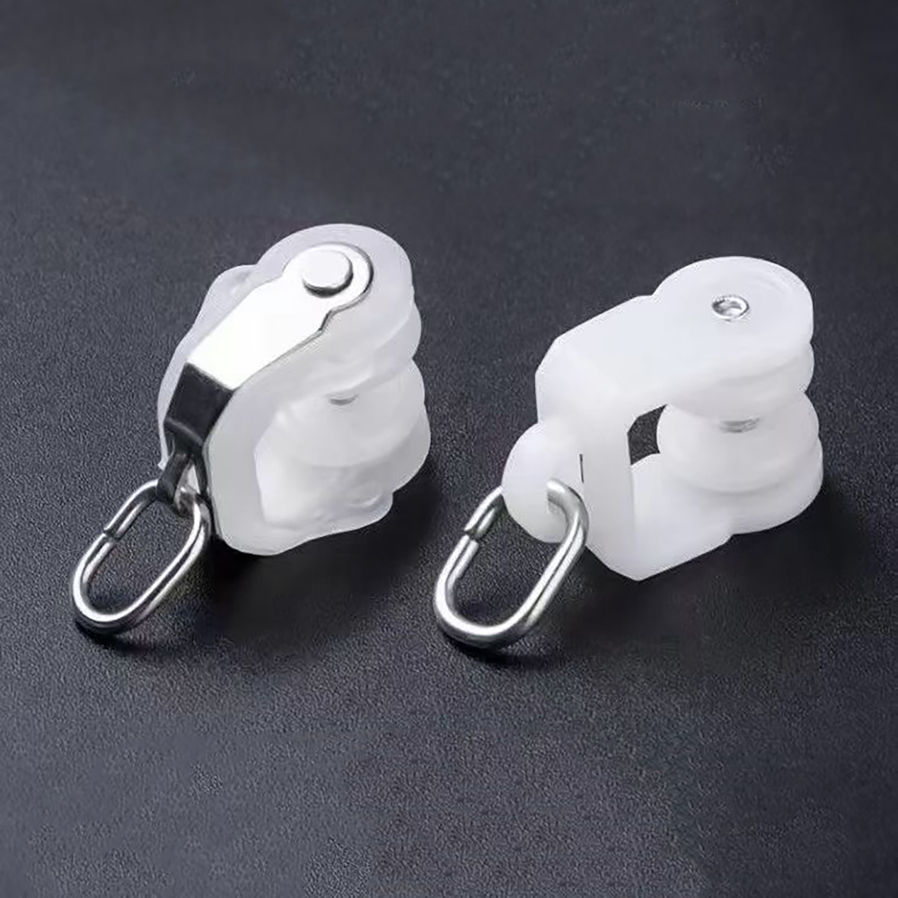 Тихий изогнутый карниз для штор с бегунками