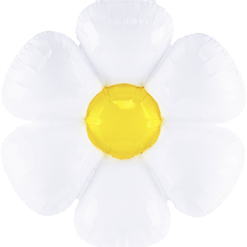 Мини фигура 18" Ромашка (надув воздухом), Белый Fl