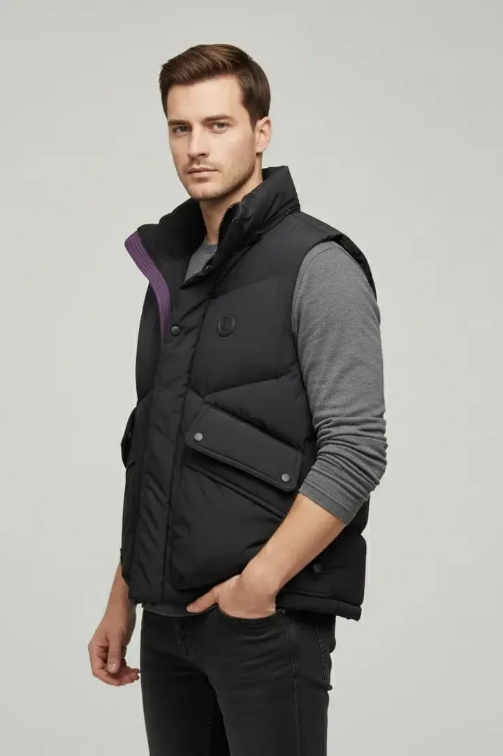 Мужской пуховой жилет «VIOLET»