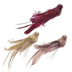 GAEM Фигурка декоративная "Птичка", L21 W4 H4,5 см, 3в.