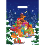 Пакет ПЭ с вырубной ручкой 29х40см (35) (Все на праздник) НГ Артпласт