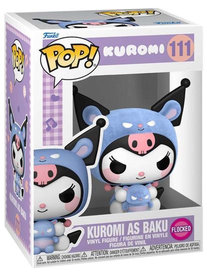 Фигурка Funko POP! Kuromi Kuromi As Baku (FL) (111) 87212 / Фигурка Фанко ПОП! по мотивам франшизы "Hello Kitty", Куроми