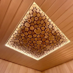 Светодиодная термостойкая лента для бани и сауны 5 м, влагозащищённая, с набором креплений. 24В, 9,6Вт/м, 3000К, IP68