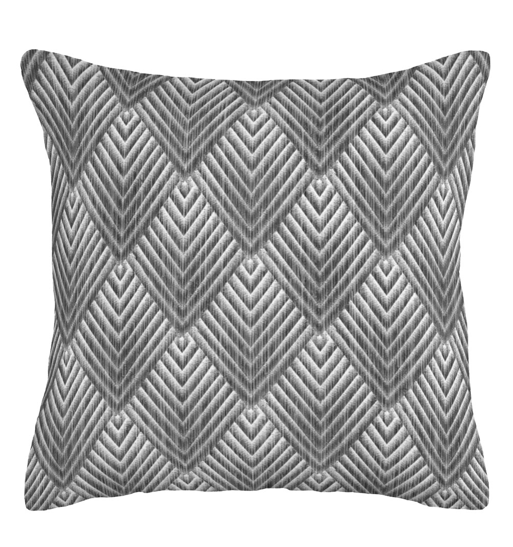 Портьерная ткань Siesta арт. Minerva Geometrico Saten col. gris (высота 280 см, Испания)