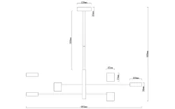 Люстра на штанге Arte Lamp