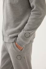 Мужской свитшот Cosyland серый меланж