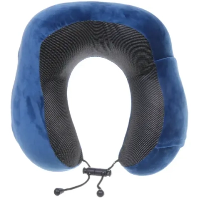 Подушка дорожная «TRIP - Fit», мемори-эффект, цвет морская волна