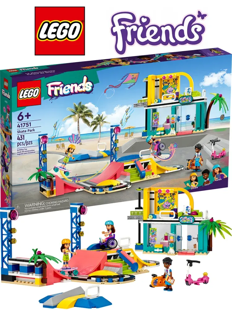 Конструктор Friends 41751 Скейтпарк