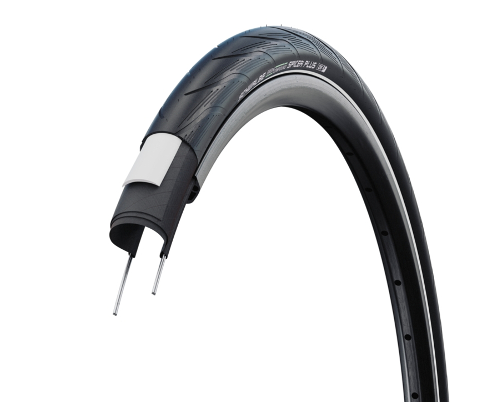 Покрышка 26x1.50 (40-559) 05-11159234.01 SPICER PLUS PunctureGuard 35-522 B/B+RT HS442 GREEN 50EP (4-6 Bar) SCHWALBE