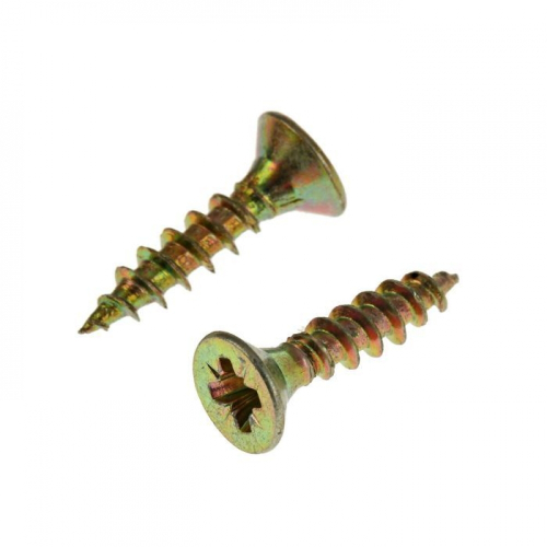 Шуруп универсальный желтый 5,0*20 потай