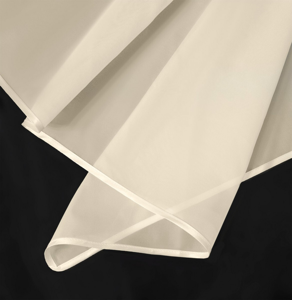 Занавеска "Ф. МАДЛЕН", цвет шампань, на шторной ленте, Польша.