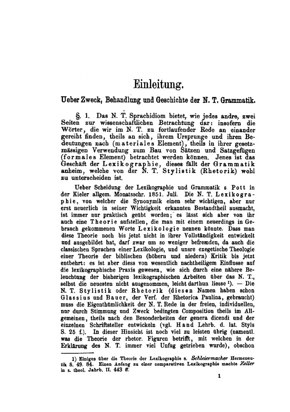 Grammatik des neutestamentlichen Sprachidioms: Als sichere Grundlage der neutestamentlichen Exegese | Georg Benedict Winer