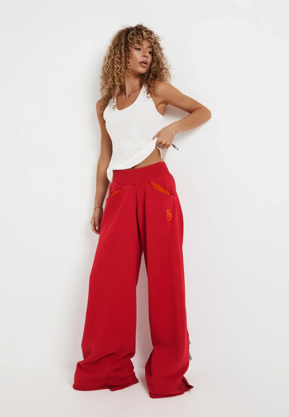Брюки ВИВА красный
