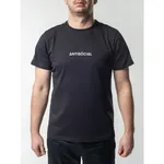 Футболка Antisocial Stripe Черная