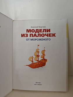 Модели из палочек от мороженого