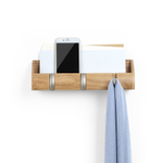 Вешалка--органайзер cubby mini натуральное дерево