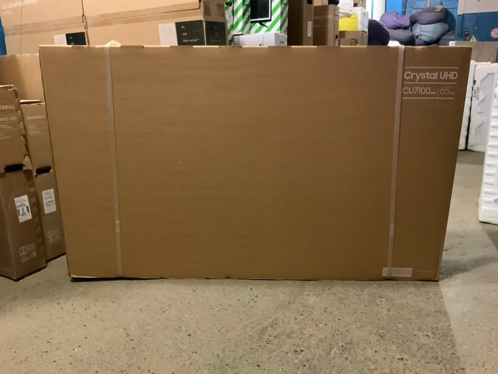 Телевизор Samsung UE65CU7100UXRU 165.1см, 4K, LED, HDR, Smart TV, OS Tizen