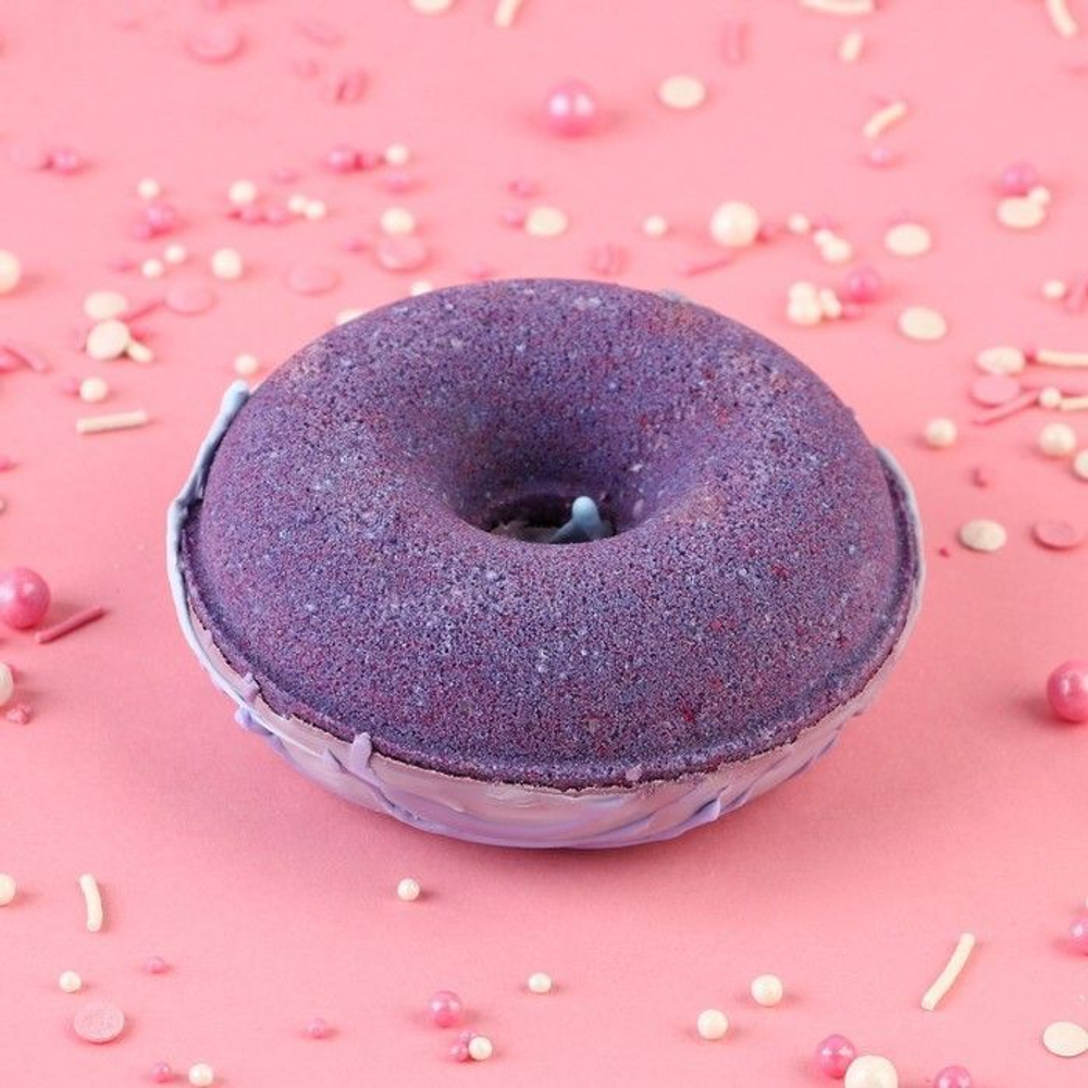 Бурлящий пончик «Очень черничный» - 130 гр.