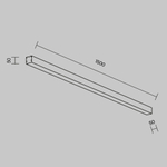 Линейный светильник Technical LL311029