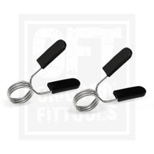 Замок пружинный с прямыми обрезиненными лапками 51 мм