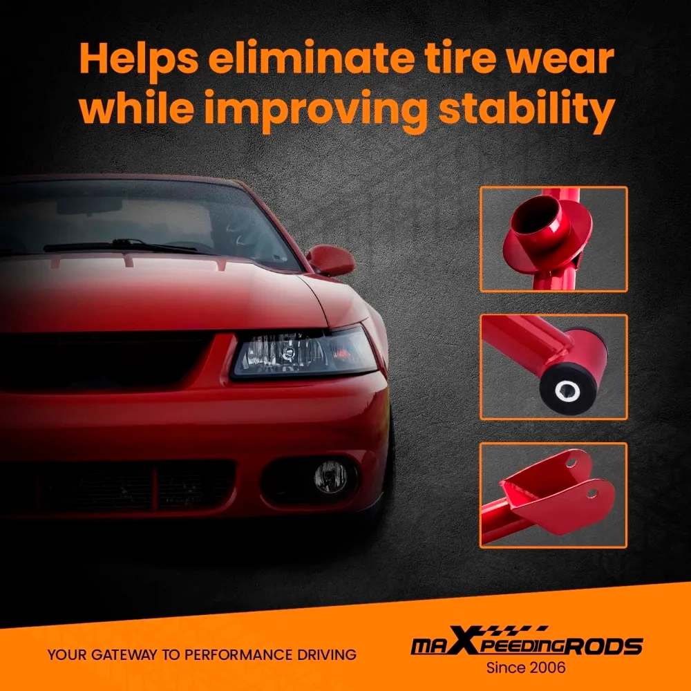 Комплект для автомобиля Ford Mustang 4th 94-04 Adj. Height + Control Arm Racing Coilovers Kits lowering kit