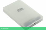 Бокс для накопителя AgeStar 3UBCP3 White