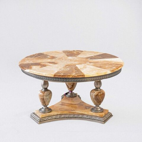 Винтаж: Винтажный стол с ониксом