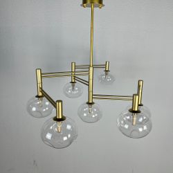 Люстра на штанге TEMPER L7 Gold