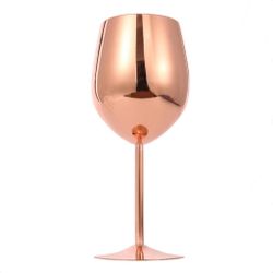 Рюмка коктейльная 530 мл "Wine" d 9,5/7,5 см h21 см нерж. медный цвет B'Guys P.L.- Barbossa