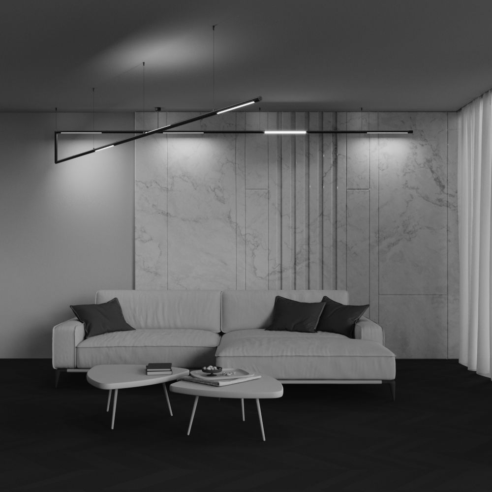 Светильник трековый светодиодный Maytoni Shelf   C147CL-L500-12W3K-B