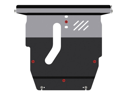 Защита картера и КПП Sheriff для Chery Tiggo (T11) 2005-2013 арт.28.1018