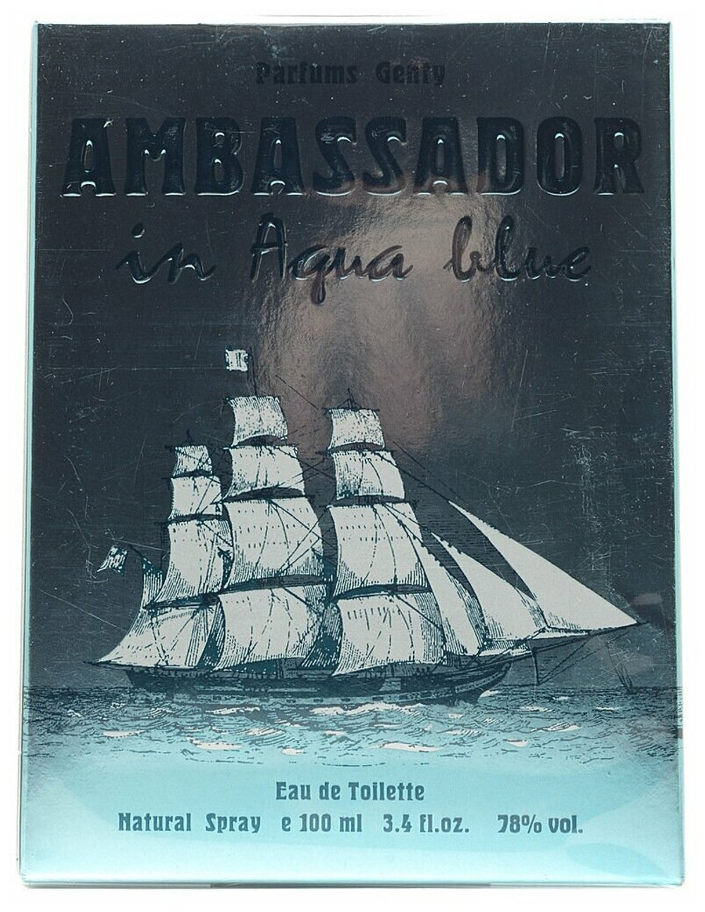 Genty туалетная вода Ambassador in Aqua Blue, 100 мл