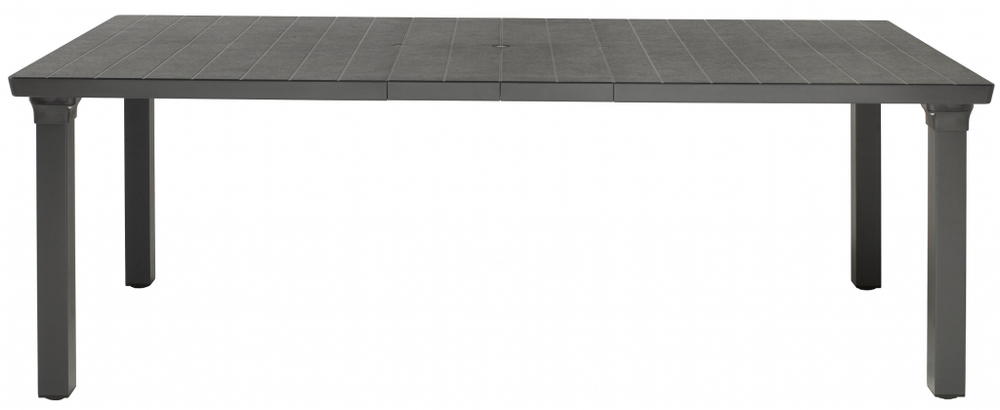 Стол пластиковый раздвижной SCAB GIARDINO Per 3, антрацит