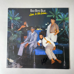 Винтажная виниловая пластинка LP Bad Boys Blue Love Is No Crime (Германия 1987)