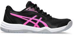 Женские кроссовки для бадминтона/сквоша Asics Upcourt 5 - black/hot pink