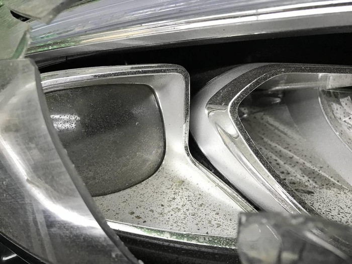 Битая Фара правая Mercedes A W177 (2018-2022) LED