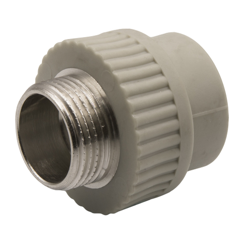 Муфта комб. нар 32х1'' EVER® plast  СЕРЫЙ (Россия)