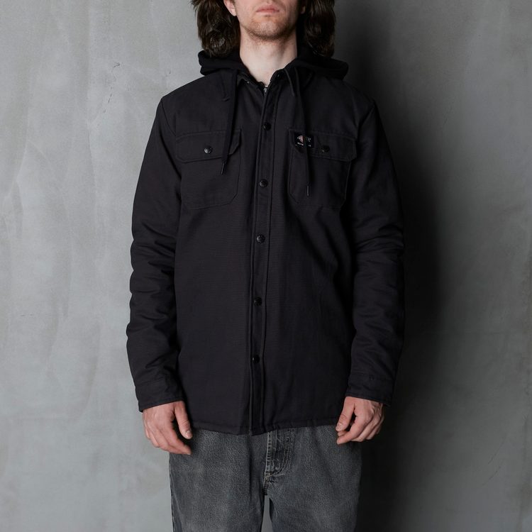Куртка мужская Dickies Skateboarding Duck Shirt Jacket артикул:TJSK5-black - купить в магазине Дайс
