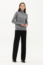 23375 Свитер женский (серый)