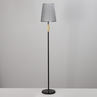 Торшер Карла 1х15Вт Е27 черный/серый 30х30х168см