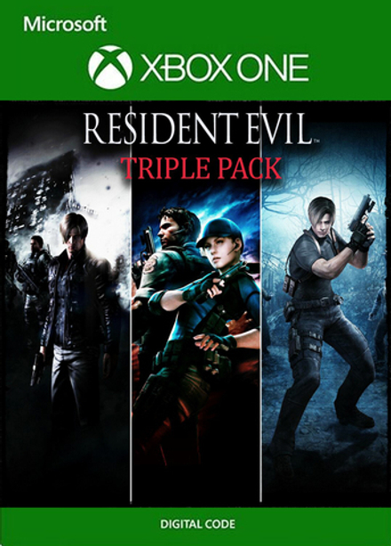 Resident Evil Triple Pack - части 4, 5, 6 (для Xbox One/Series S/X, полностью на английском языке) [Цифровой код доступа]