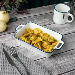 Блюдо прямоугольное 26,7*14,7 см h5,5 см 1050 мл с ручками Bakery Fusion P.L. Proff Cuisine [2]