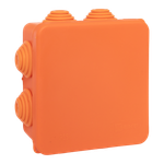 Коробка огнестойкая E45 85x85x40мм с клеммниками 6 полюсов 0,5-6мм2 IP55 HF EKF