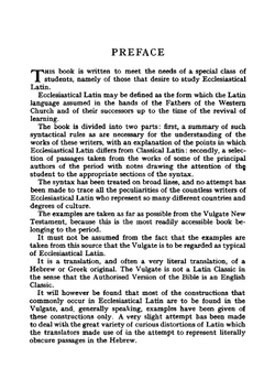 An introduction to ecclesiastical Latin | Henry Preston Vaughan Nunn