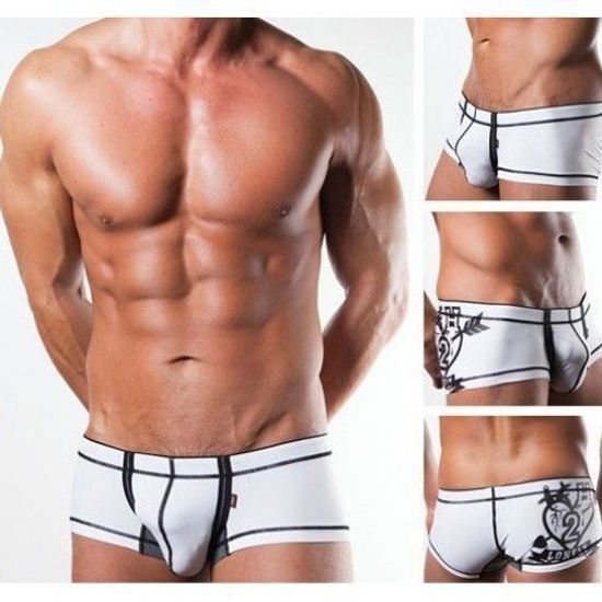 Мужские трусы хипсы белые Toot TT00034